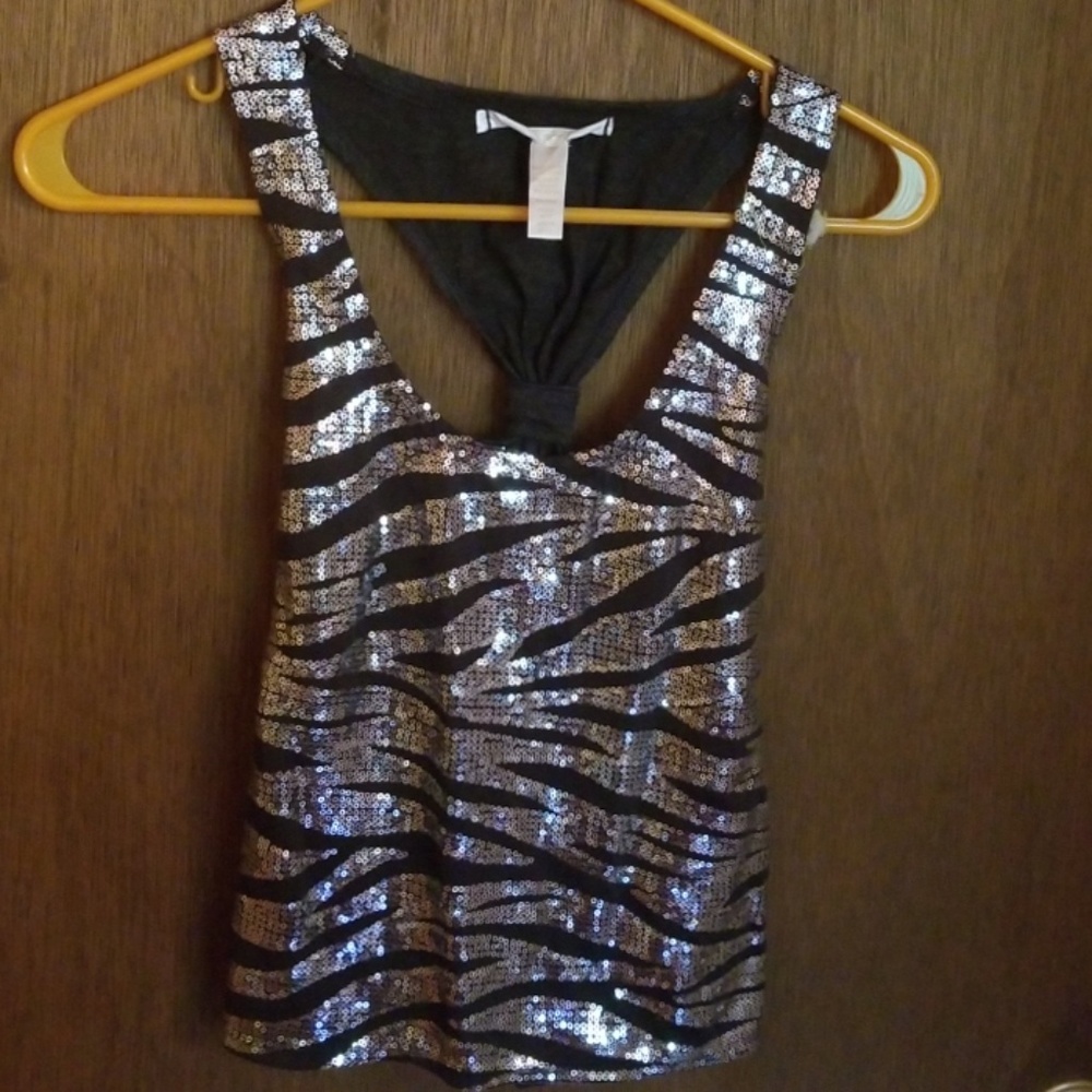 Zebra tank top